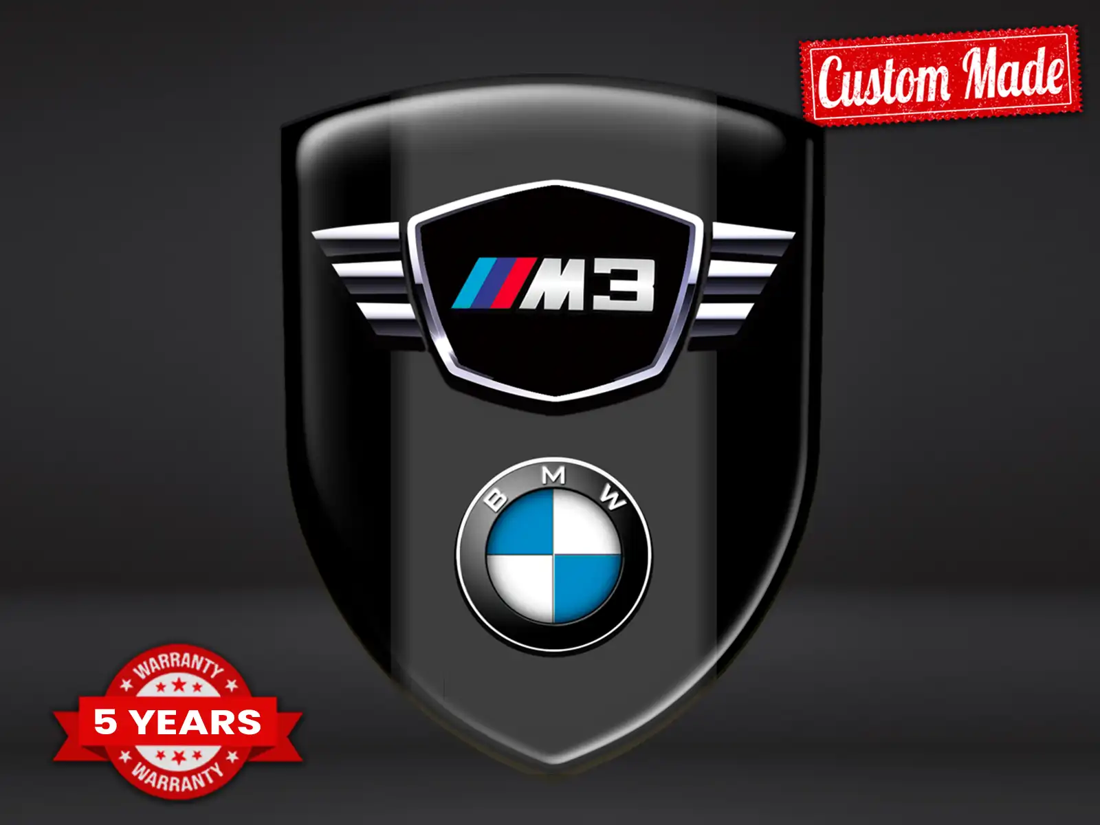 BMW Heckscheibenaufkleber Trucks Tuning Robust Racing